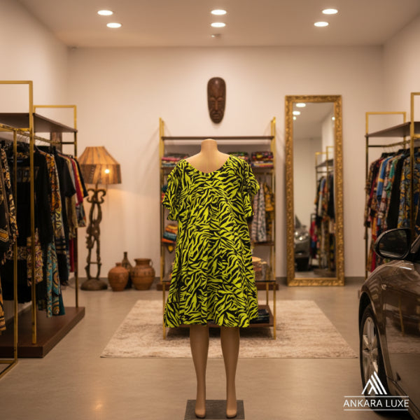 Handmade African Print Dress