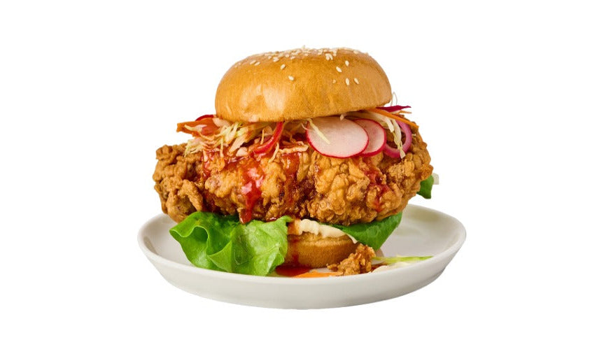 Crispy Chicken Sandwich Plate
