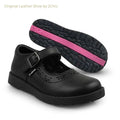 Classic black leather