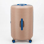 Unique Barrel Shape Hard-Shell Suitcase