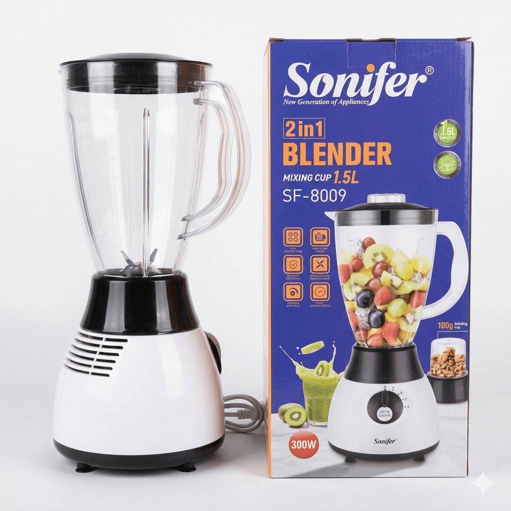 Commercial High-Performance Blender & Grinder