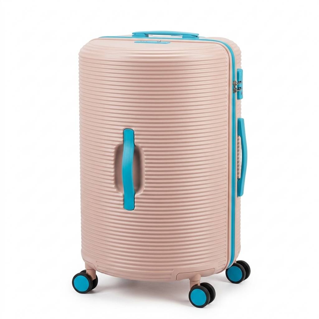 Multicolor Barrel Shape Waterproof Luggage