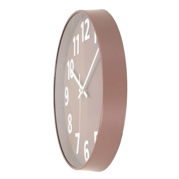 Silent brown clock
