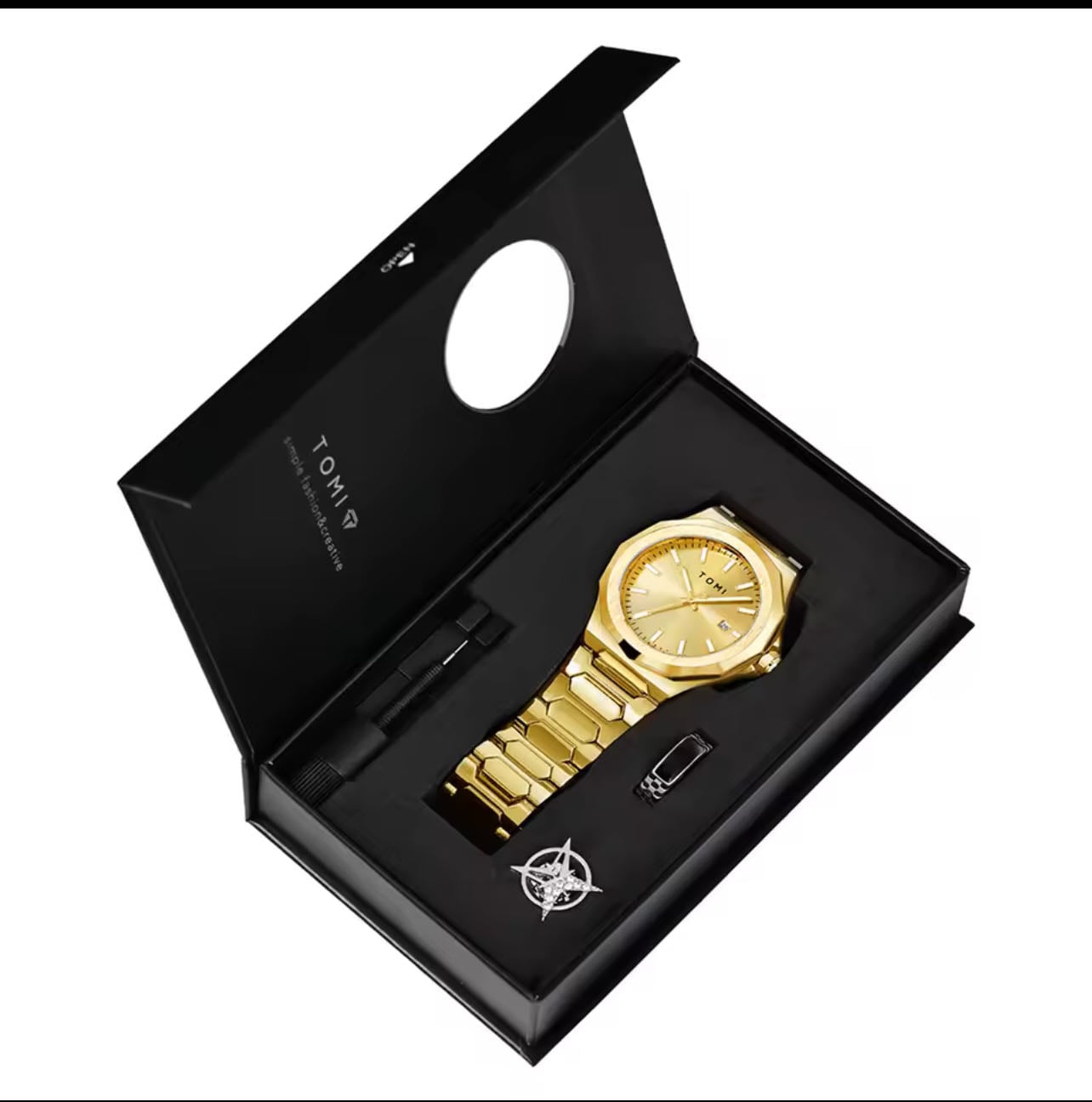 TOMI T-08 Luxury  Men's Watch Set