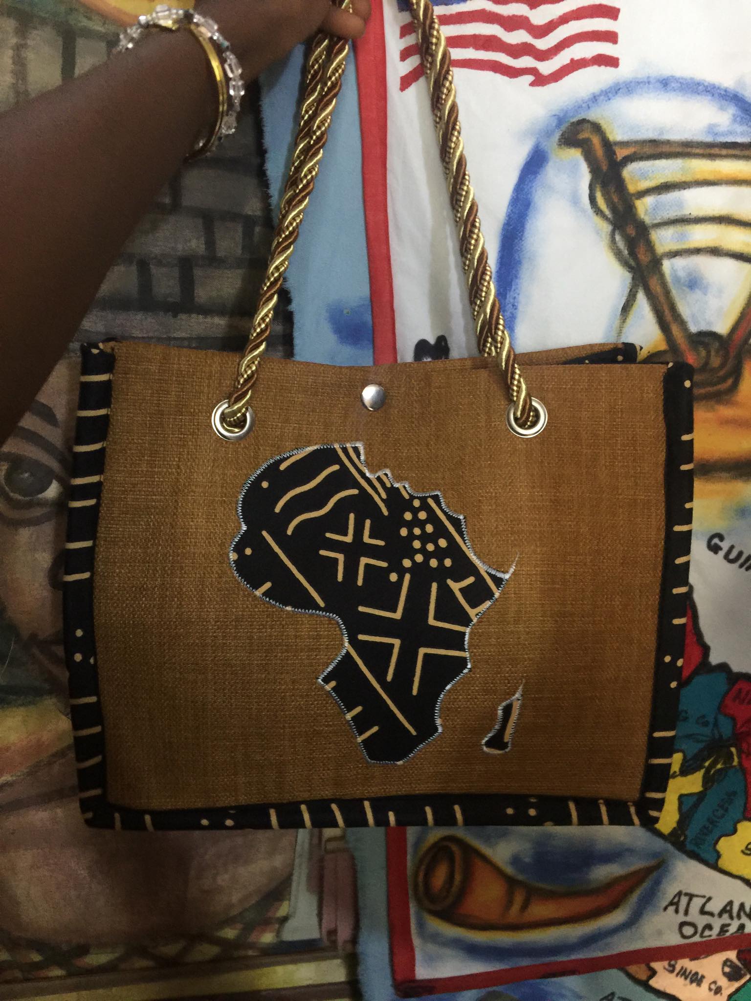 Africa Print Ladies Bag