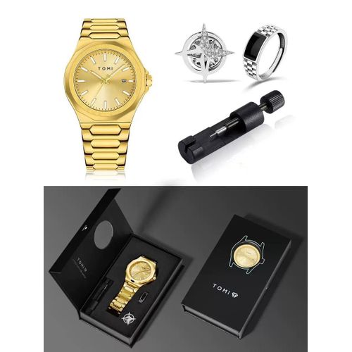 TOMI T-08 Luxury  Men's Watch Set