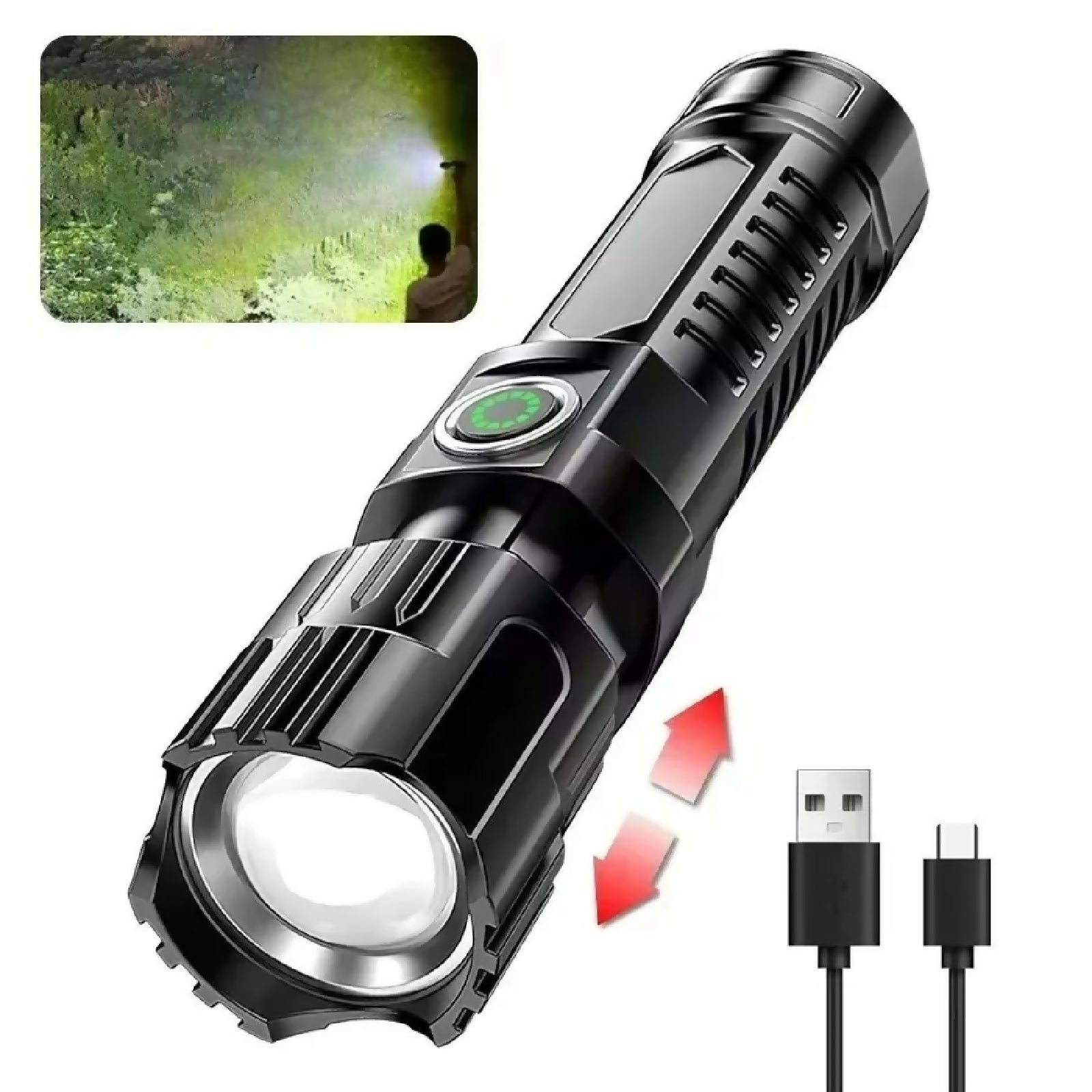LED Tactical Flashlight