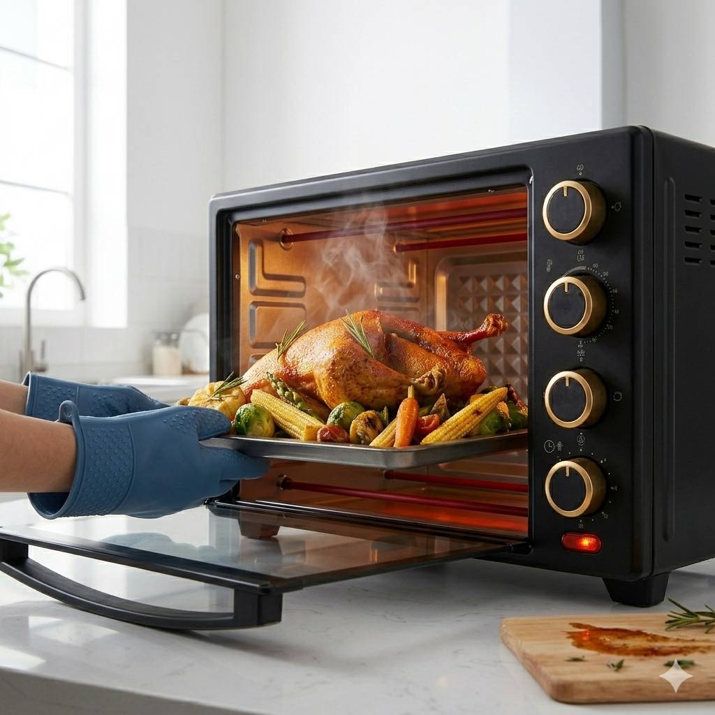 40L Electric Oven with Rotisserie