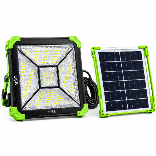 SplitBeam Solar Flood Light