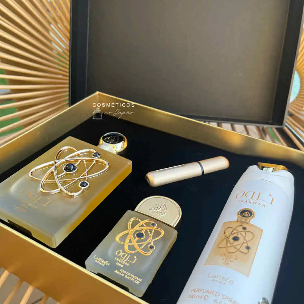Tharwah  Gift Gold Set