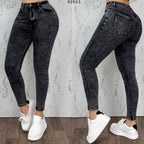 Acid Wash Skinny Jeans