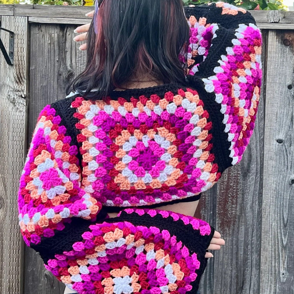 Punk Petals Sweater Top