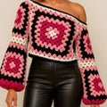 Punk Petals Sweater Top
