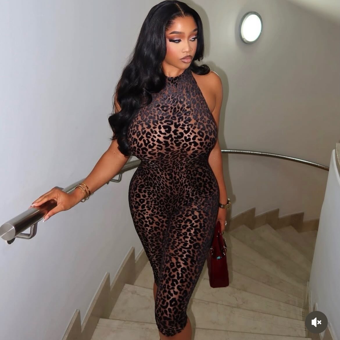 Leopard Print  Jumpsuit