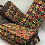 Coconut Shell Clutch Purse
