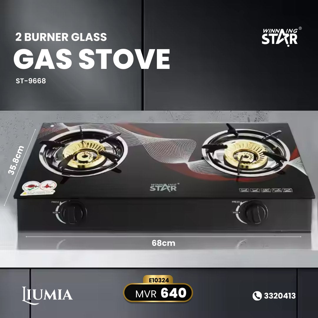 Two-Burner Gas Stove