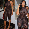 Leopard Print  Jumpsuit