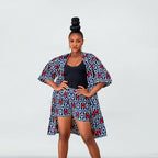 Ankara Shorts Suit