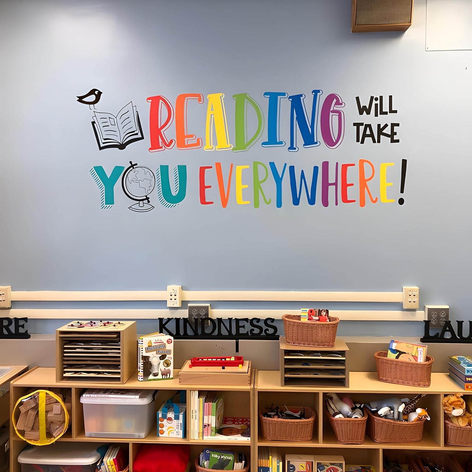 Reading Wall Sticker