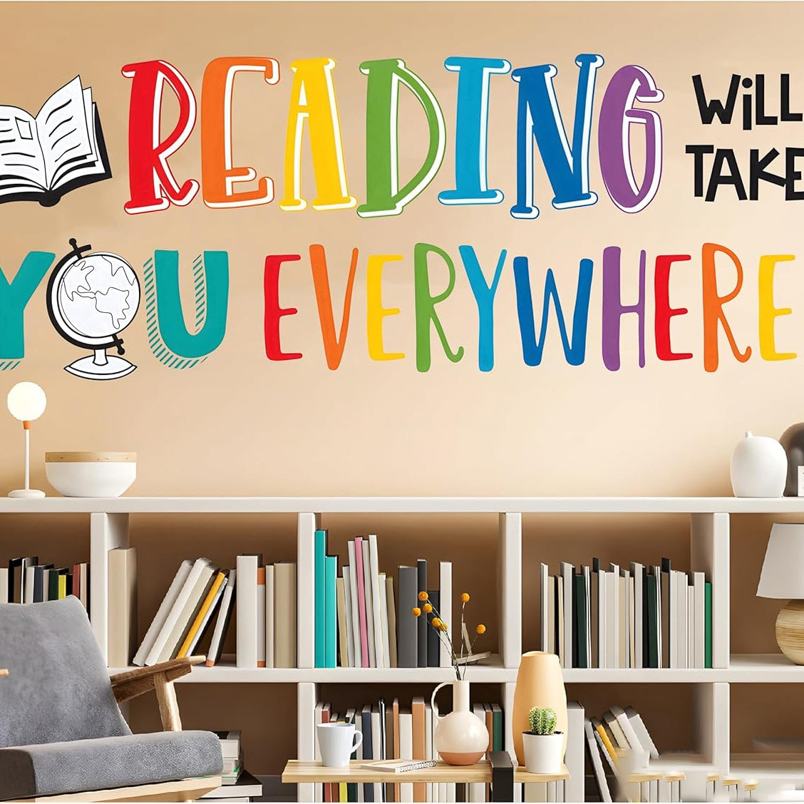 Reading Wall Sticker