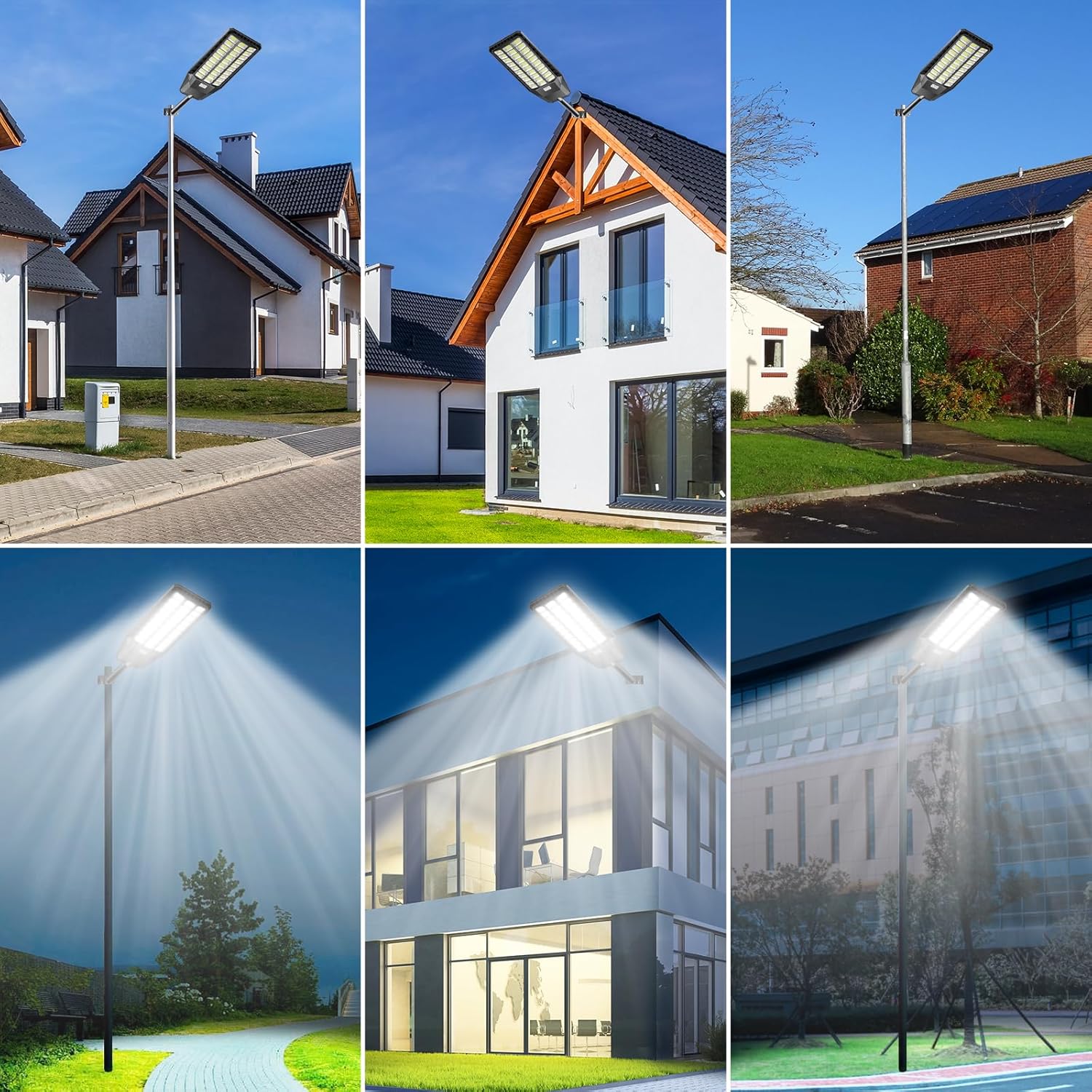 JORTAN Solar Street Lamp