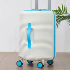 Unique Barrel Shape Hard-Shell Suitcase