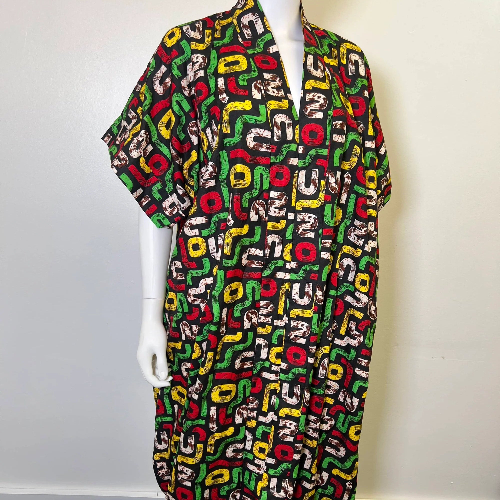 Soft Girl Ankara Gown
