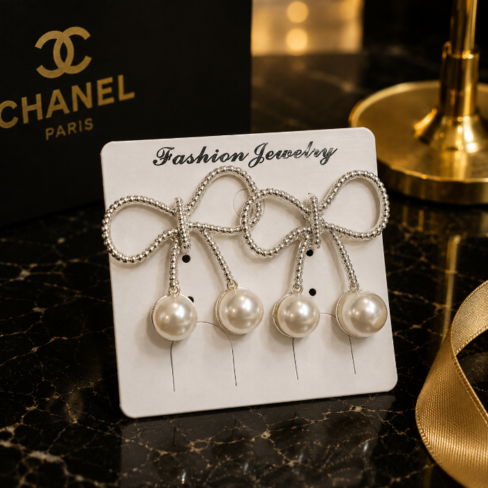 Elegant Bow Earrings