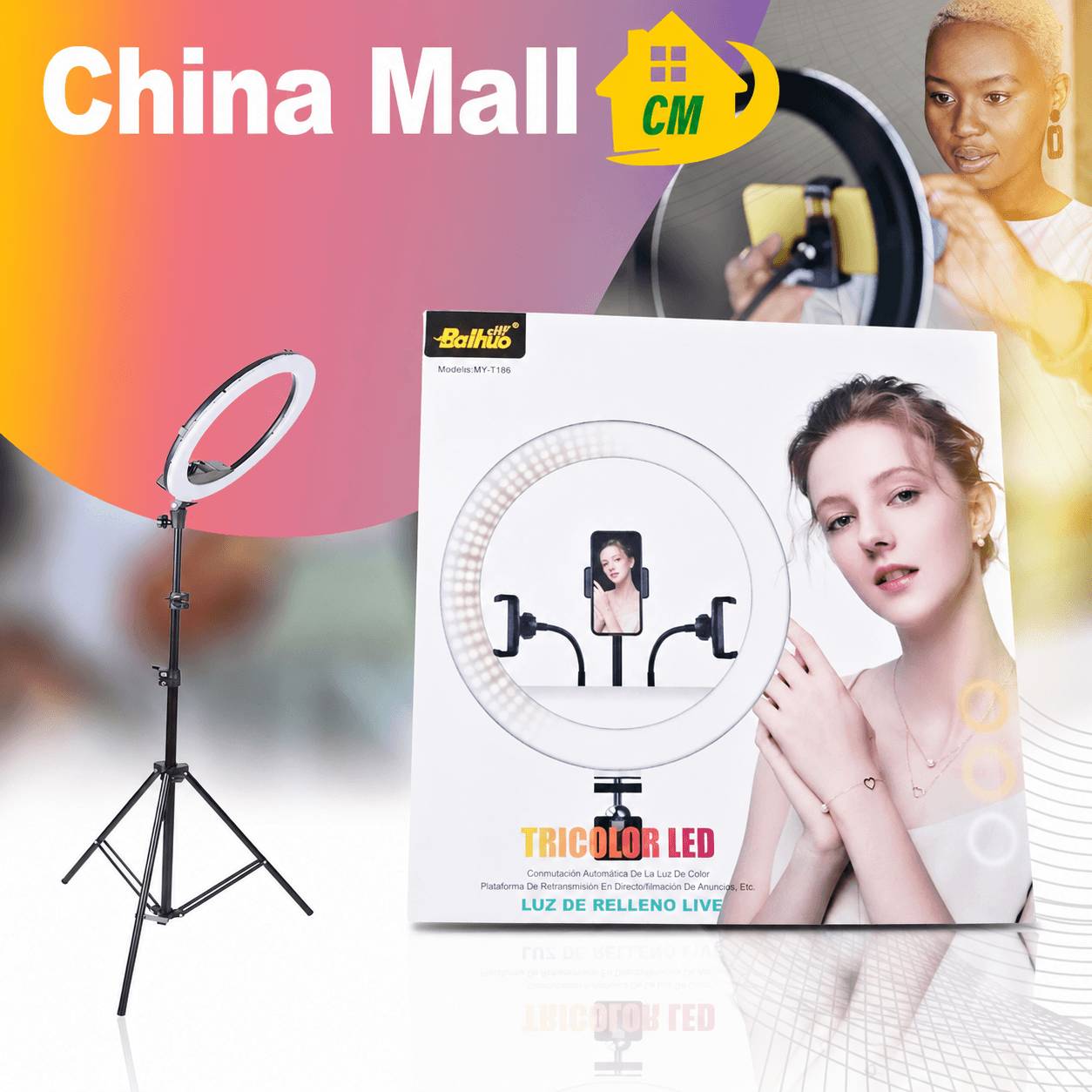 Baihuo MY-T186 Tripod Ring