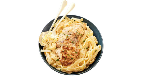 Chicken Breast Alfredo Plate