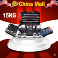 15 kg Cast Iron Adjustable Dumbbell Set
