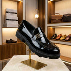 Patent Lug Loafers shoe
