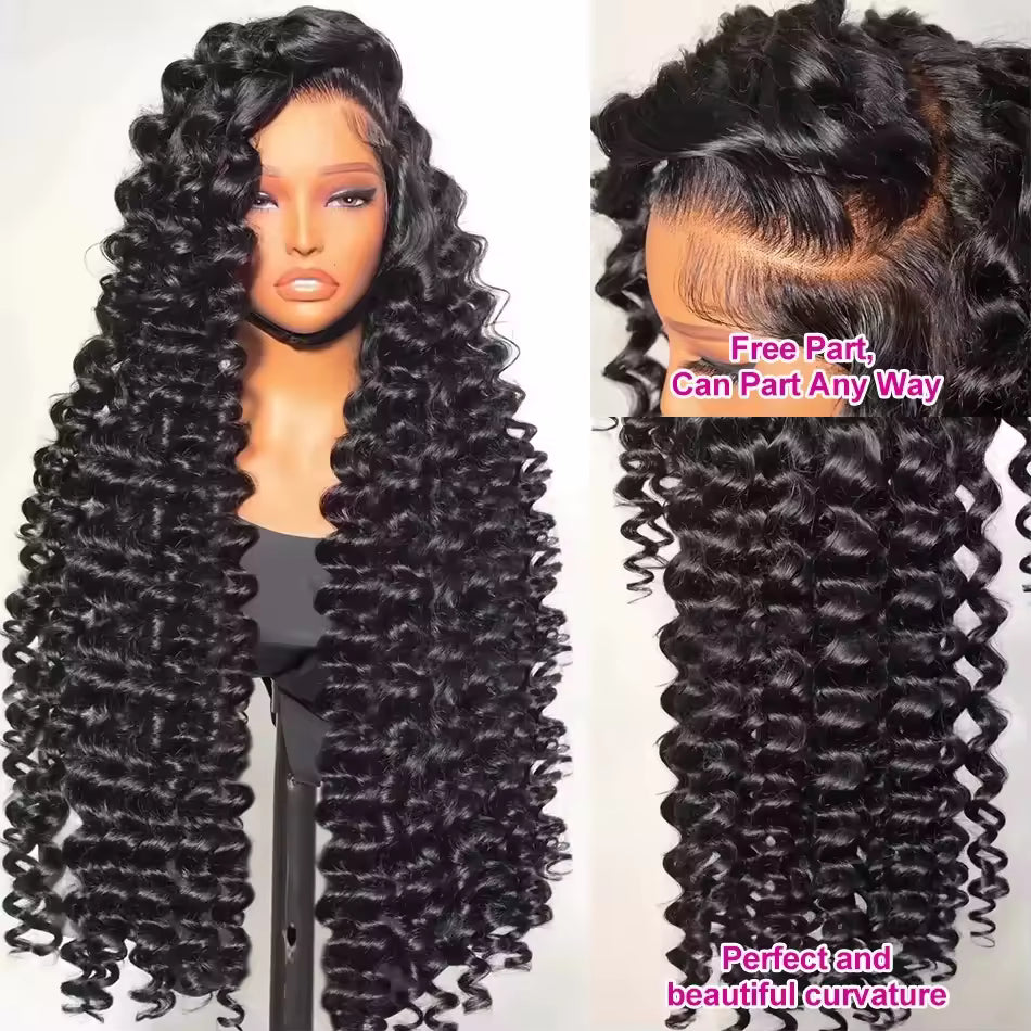 34" Deep Wave Remy Hair
