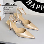 Rhinestone Thin Heels