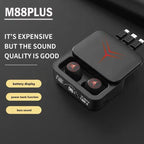 M88 Plus TWS IPX6 Waterproof Earbuds