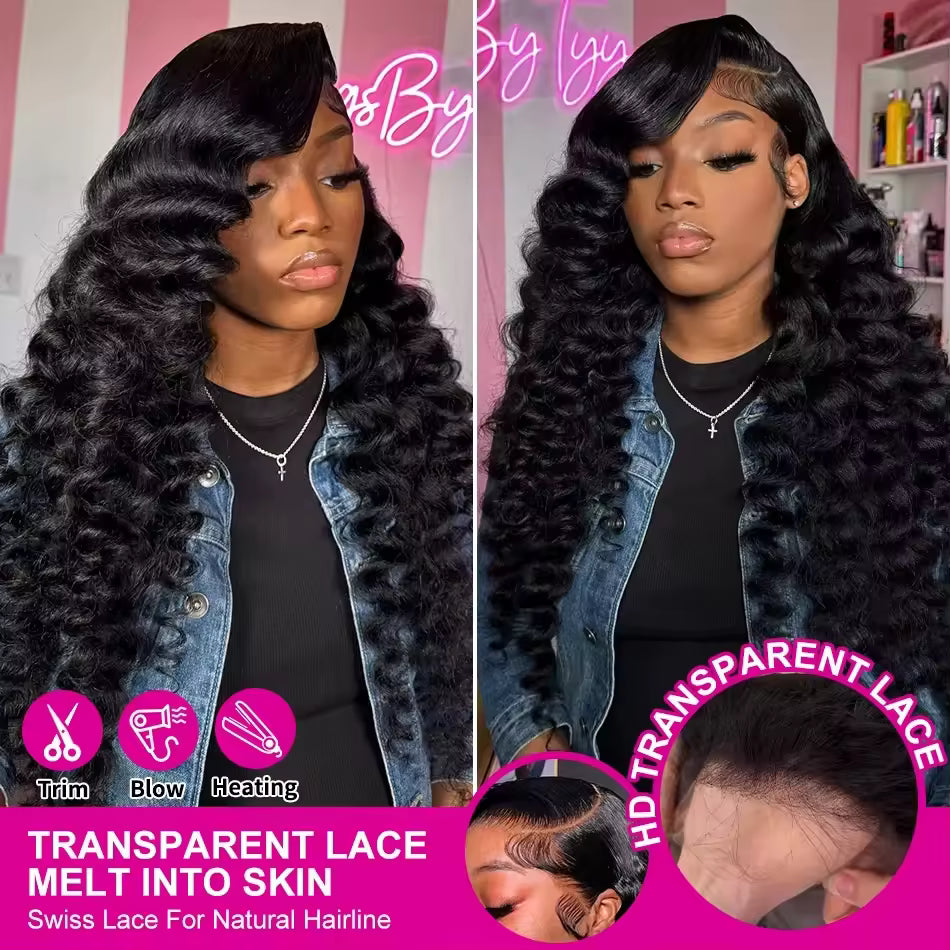 34" Deep Wave Remy Hair