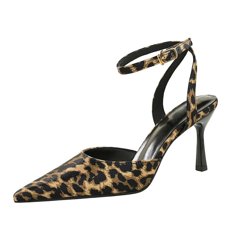 Rhinestone Thin Heels