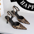 Rhinestone Thin Heels