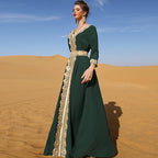 Women's Luxury Embroidered Lace Abaya
