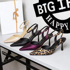 Rhinestone Thin Heels