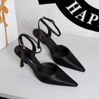 Rhinestone Thin Heels