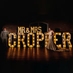 Gold LED Marquee Letter Lights