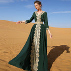 Women's Luxury Embroidered Lace Abaya