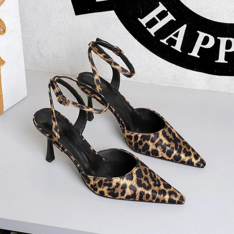 Rhinestone Thin Heels