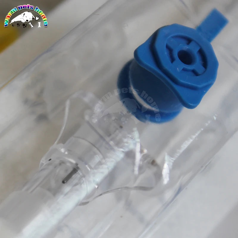 10-50pcs IV Cannula with Injection Port & Wings Sterile I V Catheters 20G 22G 24G Veterinary Equipment
