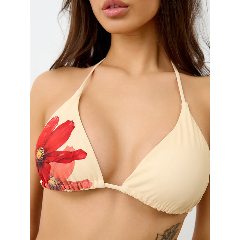 2026 Women's Floral 3-Piece Bikini Set