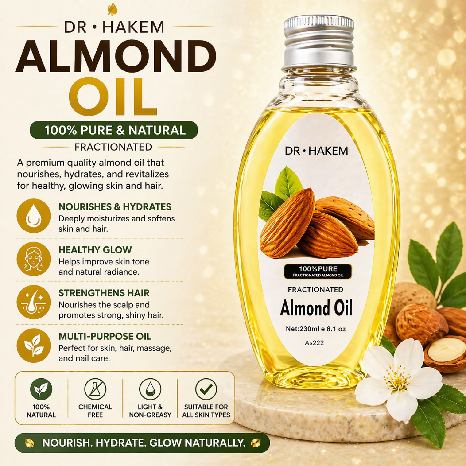 Dr. Hakem Almond Oil