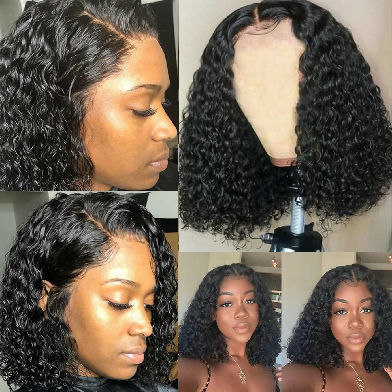 Brazilian Curly Short Wig