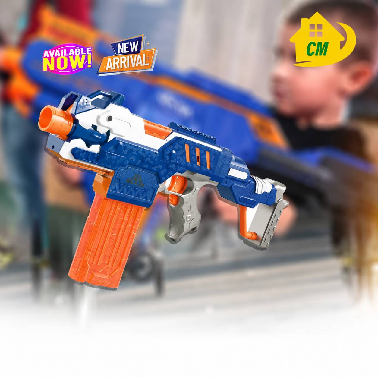 Electric Submachine Rifle Toy Gun