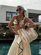 Flower Print Bikini Set